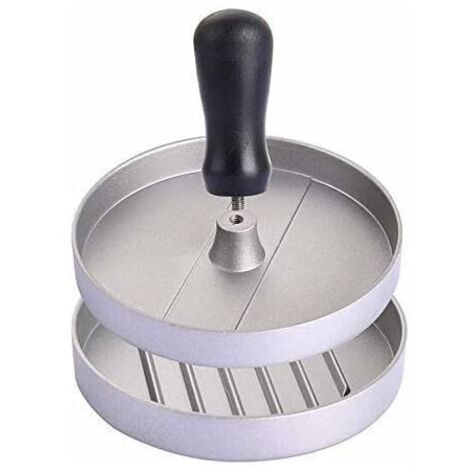 Prensa para hamburguesas, prensa para hamburguesas, molde para hamburguesas, fabricado en aluminio fundido a presión y recubierto con material antiadherente apto para alimentos - Fei Yu (1/3)