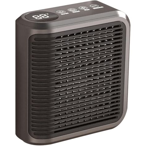 Calefactor de pared, calefactor eléctrico de baño de bajo consumo, calefactor de baño con temporizador, calefactor eléctrico con control inteligente para (1/5)