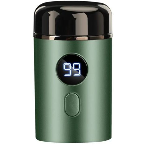 afeitadora, mini afeitadora eléctrica portátil para hombres, afeitadora eléctrica, mini afeitadora eléctrica con pantalla digital, mini afeitadora eléctrica con pantalla digital (1/2)