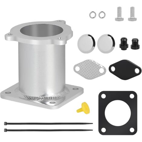 Kit de extracción de la válvula EGR para TDI, tubo de repuesto de aluminio para la válvula EGR compatible con E87/E90/E92/E93/E97/E60/E61/E65/E66, X3 X5 X6 (1/5)