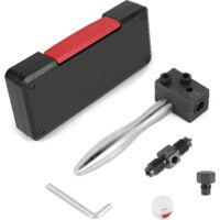 Herramienta de abocardado de tuberías de freno SAE 3/16" - 4,75 mm para doble abocardado, kit de reparación de tuberías de freno para frenos hidráulicos automotrices