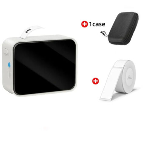 Bluetooth-Etikettendrucker, P15 Mini selbstklebender Etikettendrucker, APP-Verbindung, kompatibel mit iOS und Android für Zuhause, Büro, Schule (Beige) (1/5)