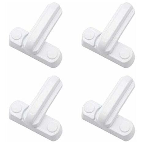 4 Stück Schlösser Riegel Griffstopps Extra Home Security Ersatz für Haustüren Schränke Fenster (1/5)