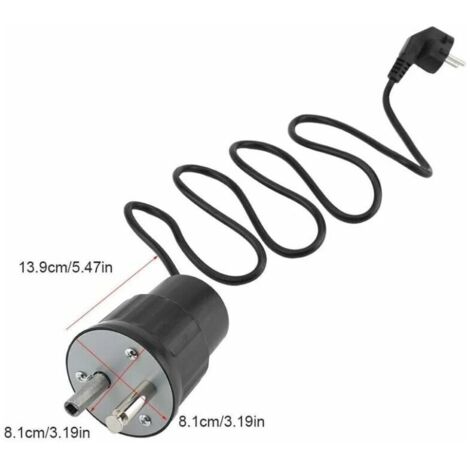 Elektrischer Grillspießmotor für Camping, Aluminium-Drehspieß-Set, 0–24 ...