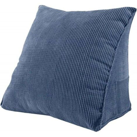 Rückenkissen lang, Keilkissen, Lendenkissen, Stützkissen, Sitzkissen, für Bett, Sofa, Couch, gepolstert, Kopfteil, Lesekissen