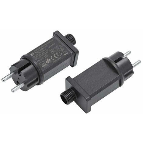 12-V-LED-Netzteil, IP44-LED-Transformator, Niederspannungs-LED-Adaptertreiber für Weihnachtsbeleuchtung, Lichterkette (1 Stück)