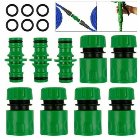 15er-Pack Schnellanschluss-Set für Gartenschläuche (1/5)