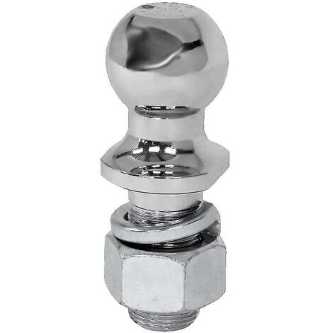 Chrom Hitch Mount Tow Ball 50mm Durchmesser Kapazität Anhänger Teile RV Zubehör (1/4)