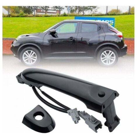 (Schwarz) Außentürgriff vorne rechts auf der Fahrerseite, passend für Nissan F15 2010–2022, 80644-1FA5A, 80644-3WC2A, 80640-3WC2A (1/4)