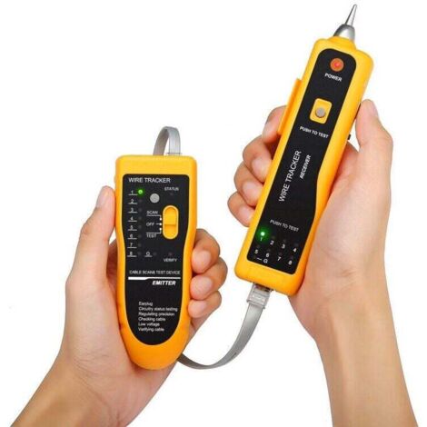 Unterirdischer Kabel-Orter & Bruchstellen-Tester – Bis 2 M Tiefe, 500 M Reichweite, Mit Kopfhörer
