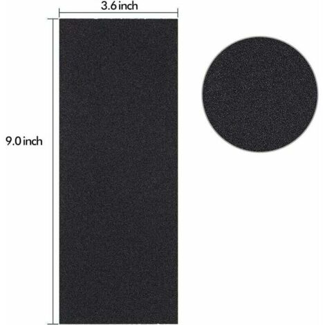 Schleifpapier-Sortiment 12 Stück - 12 Körnungen Von 120 Bis 3000 Für Nass- & Trockenschleifen