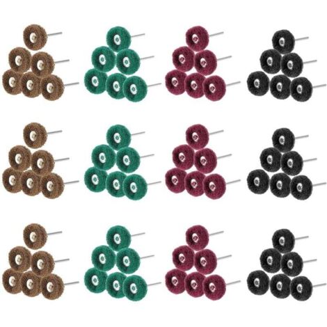 Produktbild von 60-teiliges Schleifpolier-Set – Körnung 80–1000, Mit 3 Mm Schaft, Für Dremel & Rotationswerkzeuge