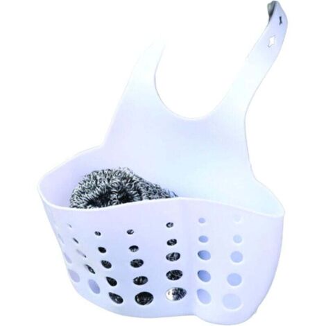 - Hängekorb für Badezimmer und Küchenspüle, Wasserhahnaufhänger mit Halter, Abflusslöcher, Wasserhahntaschen, Aufbewahrungssieb, Organizer, Zubehör, zufällige Farbe (1/4)