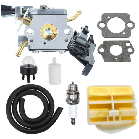 Vergaser für Rasenmäher 445, 450, 445E, 450E für Jonsered CS2245S 506450401 Kettensäge, Luftfilter für ZAMA C1M-EL37B Vergaser. (1/4)