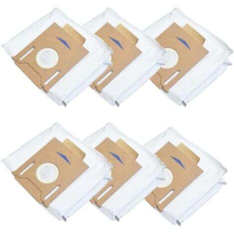 6er-Pack Ersatzstaubbeutel für Ecovacs Deebot T8T9AIVI+/POWER/Pro Staubsauger (1/4)