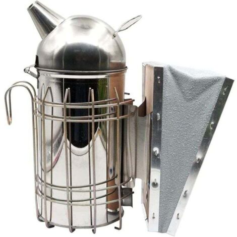 Smoker aus Edelstahl, Höhe 26 cm - Bienen Janisch