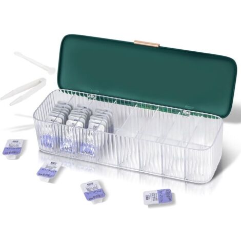 Ladekabel-Organizer – einfach zu verstauen ohne Kabelbinder – Schreibtischschubladen-Zubehör Grün (1/4)