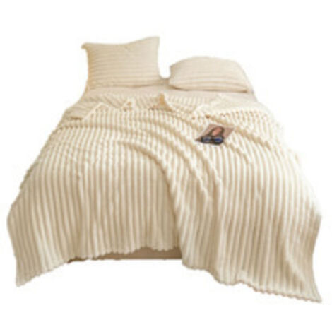 Kuscheldecke – warme und flauschige Decke für Mama, Frauen und Freundinnen (Beige, 230 x 200 cm)