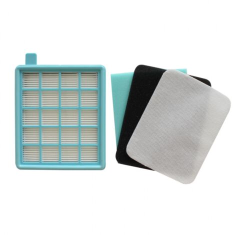 4 Filter kompatibel mit Philips Power Pro Aktiv-/Kompaktstaubsaugern, Alternative zum Philips FC8470 FC8471 FC8515 FC8516 Ersatzset (1/4)