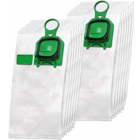12 hochwertige TNT-Mikrofaser-Staubsaugerbeutel für Vorwerk Folletto 140, 150, VK 140, VK 150, VK140, VK150, FP140, FP150 (1/3)