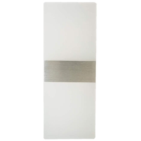 Wandleuchte für den Innenbereich, warmes Licht, gebürstetes Gold, 6 W, AC 85–265 (V), modernes Flurlicht aus Acryl für Flur, Schlafzimmer, Treppe, dekorative Lichter, Lampengröße: 29 x 11 x 4,5 mm