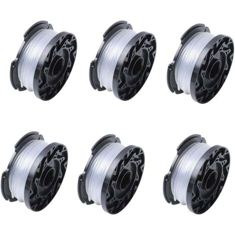 Rasentrimmer-Zubehör – A6481 A6485 Rasentrimmerspule für Black & Decker Rasentrimmer, 6er-Pack – (1/5)