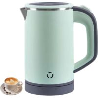 Kleiner Reisewasserkocher 800 ml – Reisewasserkocher – 5 Minuten – Tragbarer Wasserkocher – Mini-Campingwasserkocher – Leise – Reisewasserkocher aus Edelstahl – Reisewasserkocher