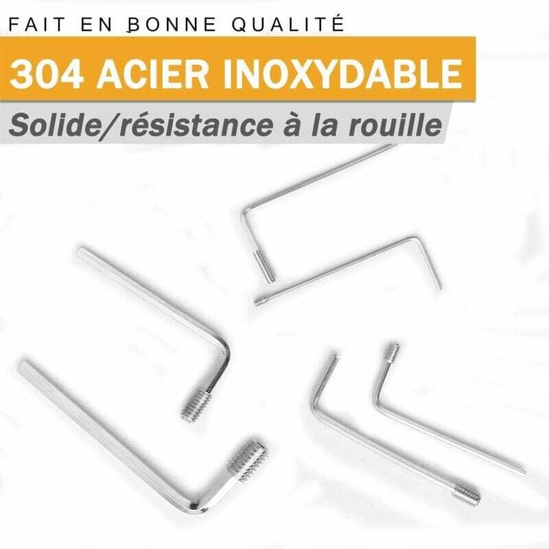 Vite Per Legno Testa Cilindrica Acciaio Inox A2 8X250 Filettata Su 80 T40 Diametro Della Testa: 20 - Foto 11