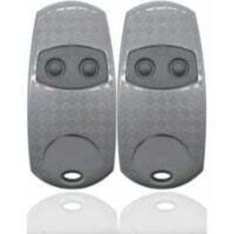 Control remoto universal para puerta, Came Top 432EE, paquete de 2 controles remotos portátiles 433, compatible con Top432NA/432/432EV/432A/432M/432S T432/433,92 MHz, control remoto para puerta y gara