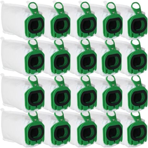 20 sacchetti per aspirapolvere Vorwerk Kobold VB100 VB 100 FP100 FP 100, kit di sacchetti di ricambio per la polvere, sacchetto per aspirapolvere Vorwerk (1/4)