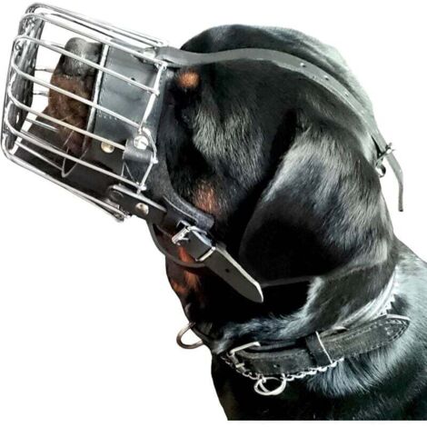 pezzo (fino a 60 kg) Mighty Mouthpiece per cani di taglia media e grande, anti-morso, regolabile