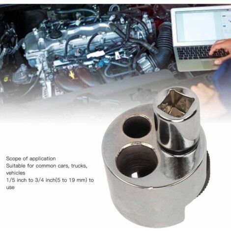 NIYATA Set Di 6 Tappi Per Bulloni Ruota, Estrattore