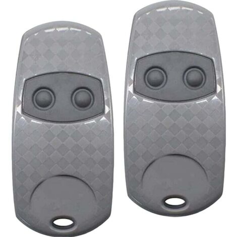 Control remoto Came Top 432EE, 2 controles remotos portátiles 433, compatible con Top432NA/432/432EV/432A/432M/432S T432/433.92MHz para puertas y garajes.