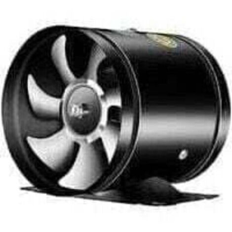 Ventilatore di scarico a tubo Ventilatore d'aria Ventilatore di scarico a tubo metallico Mini estrattore Ventilatore da parete per bagno e WC Ventilatore da condotto
