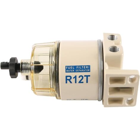 Filtro carburante per barche R12T, rotazione marina, filtro carburante, separatore d'acqua per motore fuoribordo, sistema di alimentazione, soluzione di filtraggio del carburante marino per barche (1/5)