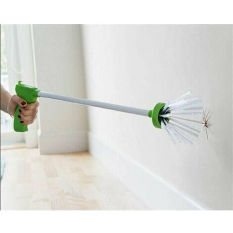 Acchiapparagni Acchiapparagni Acchiappainsetti - Braccio prensile per acchiapparagni (verde)