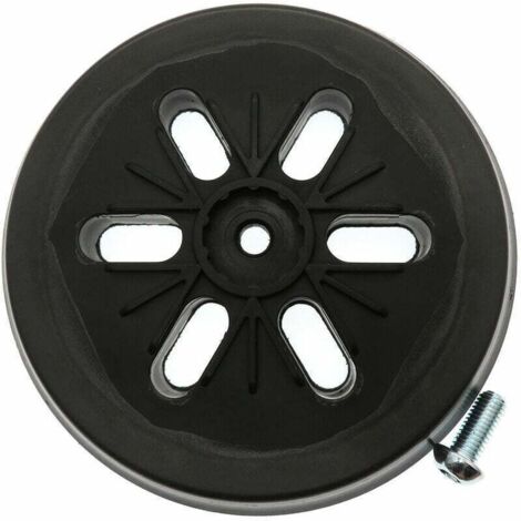 Plato de lijado y plato de soporte, Plato de lijado para lijadora excéntrica Bosch GEX 150 AC, PEX 15 AE, GEX 150 Turbo de 150 mm con tornillos