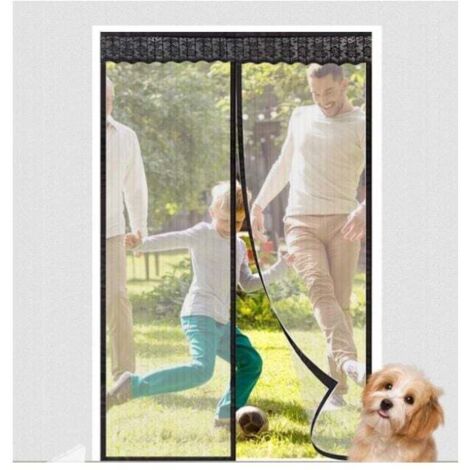 Zanzariera magnetica per porte e finestre 90x210 cm, chiusura automatica, tenda anti-zanzare, tenda zanzariera per porte scorrevoli in vetro, facile da installare (1/4)