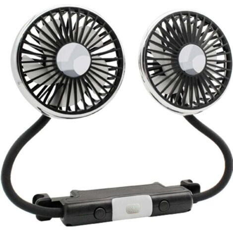 Ventilatore regolabile per sedile posteriore auto, ventilatore per sedile posteriore per bambini (1/4)