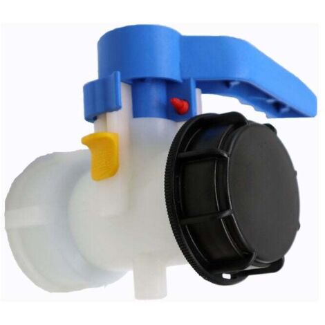 Valvola A Farfalla Con Dado Flottante In Alluminio S60x6 Per Serbatoio Ibc Da 1000 Litri 82928314