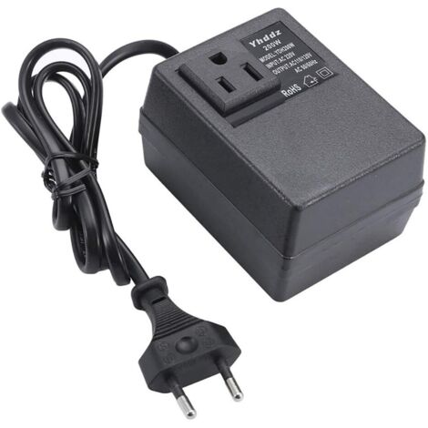 Convertitore di tensione Toplionace AC 220V a 110V, trasformatore di potenza step-down monofase, convertitore di tensione con spina UE da 200 W
