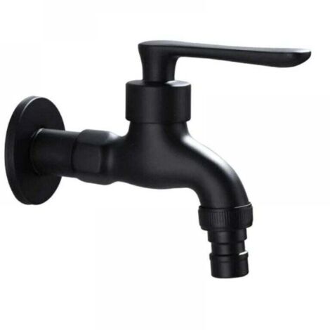 Rubinetto da giardino per esterni, rubinetto vintage per acqua fredda con interfaccia di controllo singola (uscite da 1/2 pollice - ingressi da 1/2 pollice), adatto per giardino e lavaggio