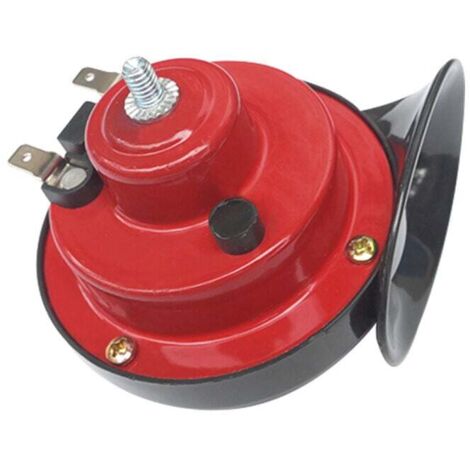 Bocina de tren Super 12 V 110 ± 5 dB para camiones, SUV, coches, barcos, bocina eléctrica, motocicletas, bocina de tren potente (1/4)