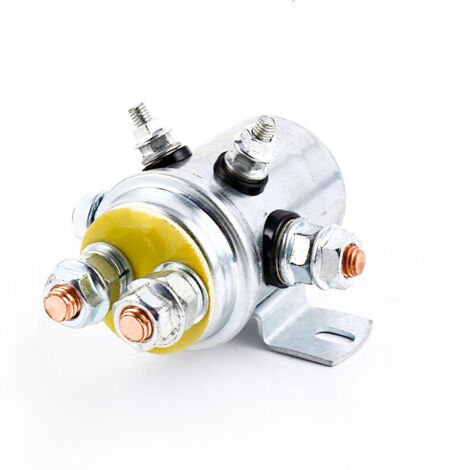 Interruptor de relé solenoide de 12 V para cabrestante de carro marino, relé de arranque de servicio continuo, interruptor de relé para grúa automática (1/3)