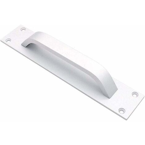Set Di 2 Maniglie Alzacristalli Universali Per Auto - Lega Di Alluminio 114mm - Colore Nero - 4