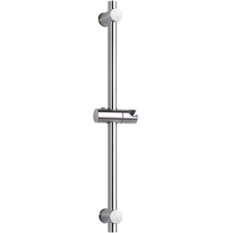 Barra De Ducha De Acero Inoxidable 304, Con Montaje Regulable En Altura Y Angulo Superficie En Acero Inoxidable Cepillado Y Cromo Pulido Acero Inoxidable Cromado Cromo Pulido 66 Cm 88243295