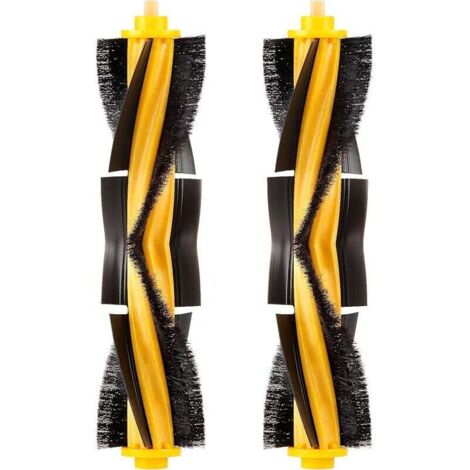 (2 Pièces) N10 Brosses à Rouleaux Brosse Principale Pièces de Rechange pour Robot aspirateur Ecovacs DEEBOT OZMO N10 N10 Plus 920