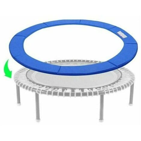 coussin de protection trampoline 305, Coussin de Sécurité de Remplacement, Résistant aux Rayons UV, Anti-déchirure, Protection Bordure,305cm（bleu）coussin trampoline 305CM coussin trampoline 10FT