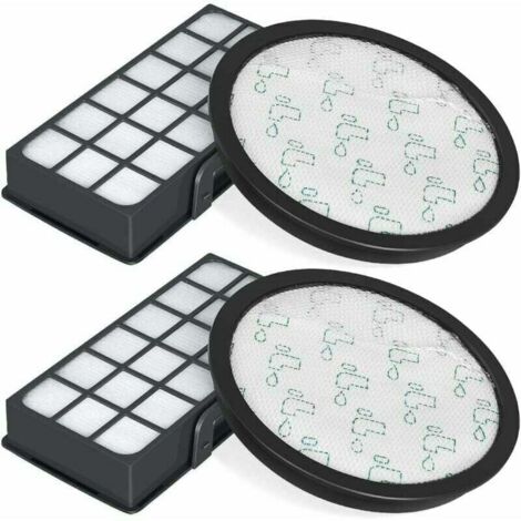 Set di 2 filtri HEPA per Rowenta Silence Force Cyclonic 4AAAA RO7647EA RO7663EA RO7676EA RO7681EA (modello RO76xx) Aspirapolvere, filtri di ricambio Accessori ZR903701, pezzi di ricambio per Rowent (1/4)