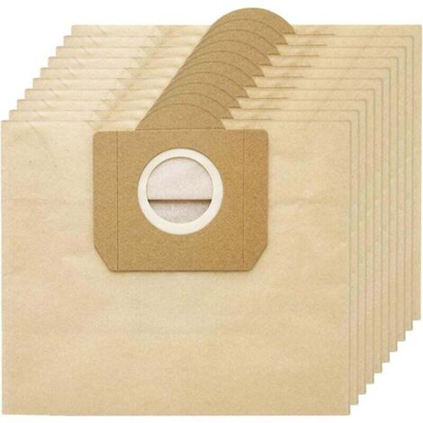 10 Pièces sac aspirateur, sac à poussière, sacs filtre papier, sacs d&39aspirateur accessoires compatible pour Série WD3 A2204/ (1/4)